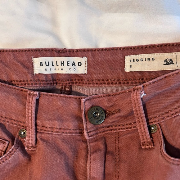 Bullhead Denim Co (PacSun) Rust Skinny Jegging - Picture 2 of 3